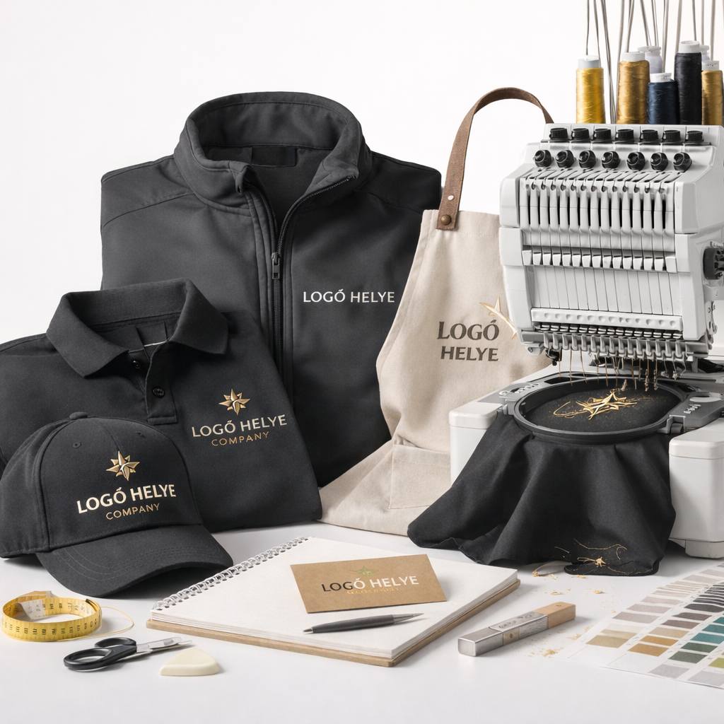 Logózás és emblémázás mintatermékek